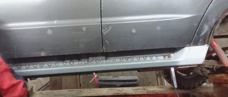 Пороги на УАЗ Патриот: ремонт кузовных элементов и усиленные решения