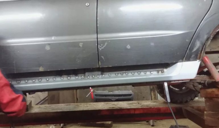 Пороги на УАЗ Патриот: ремонт кузовных элементов и усиленные решения